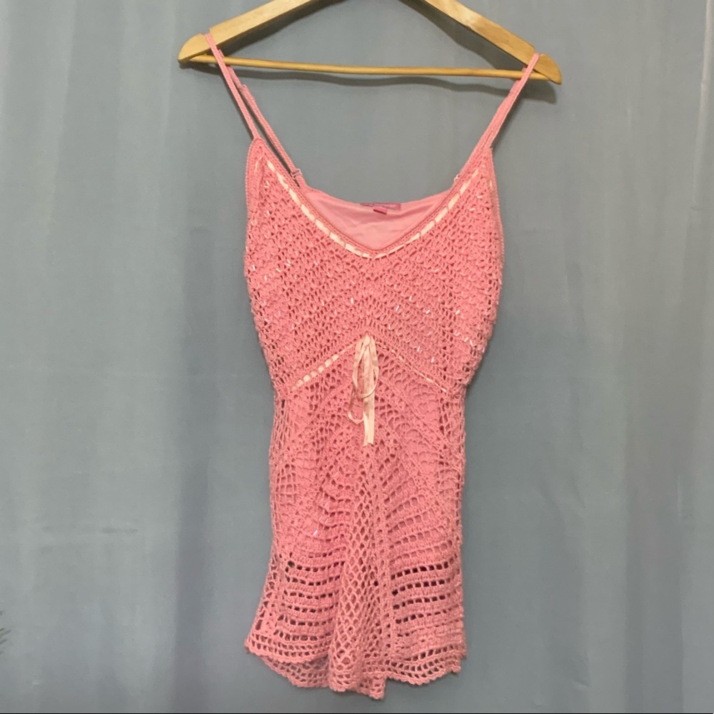 JJ Forever crochet tunic
